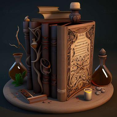 3D модель Гра Wonderbook Book of Potions (STL)